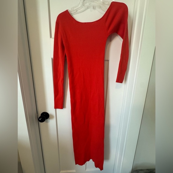 LAPOINTE Orange Off-Shoulder Dress - Picture 9 of 11
